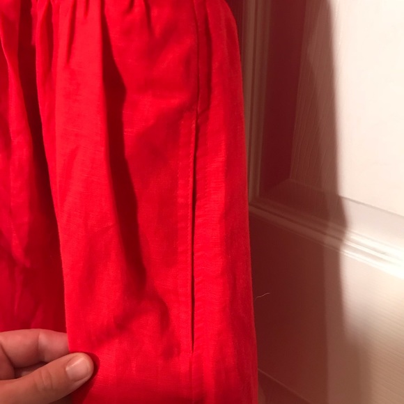 J Crew Tie Back Dress w/ pockets - Size Small! - Picture 5 of 6